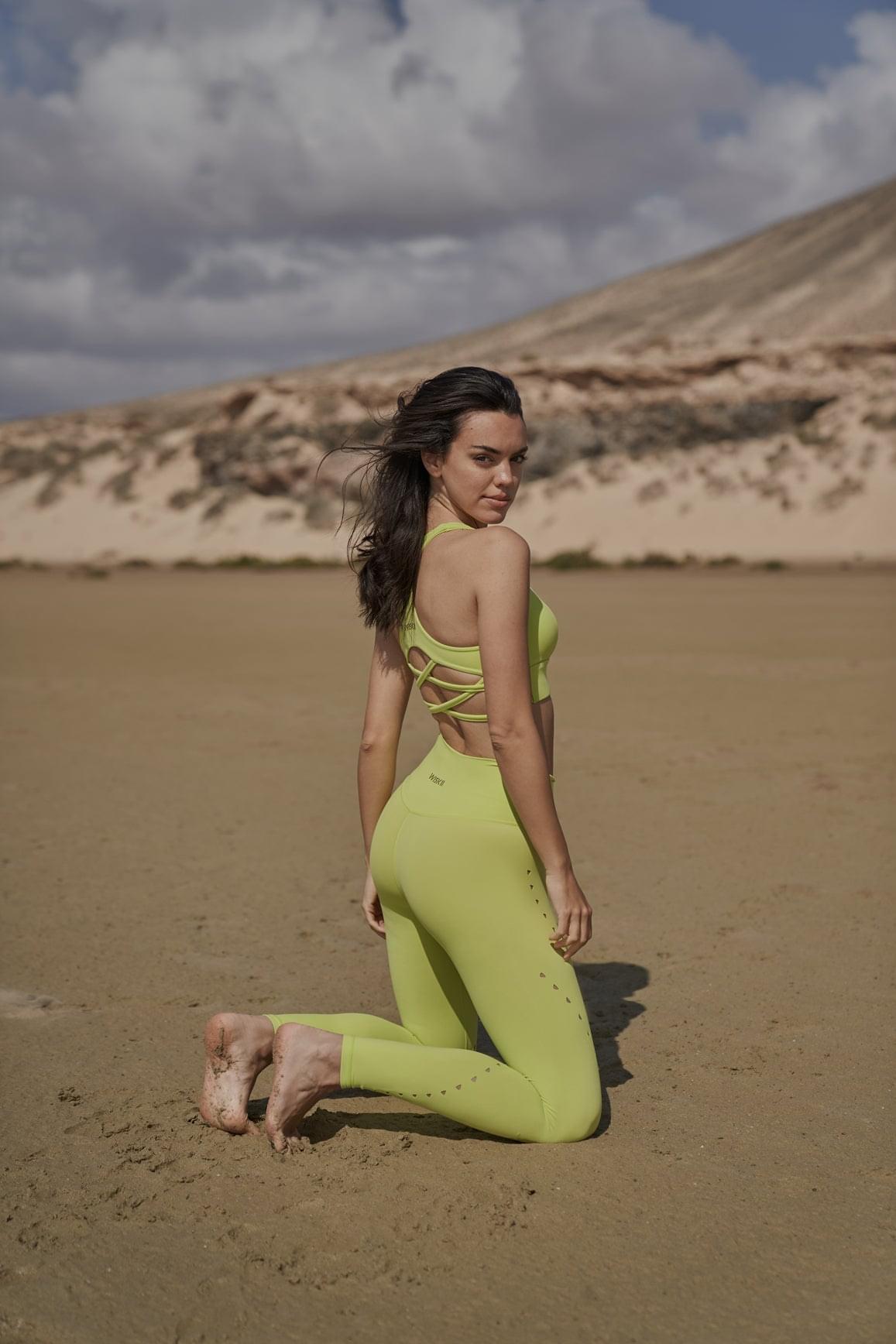 V-waist Laser Cut Sports Legging