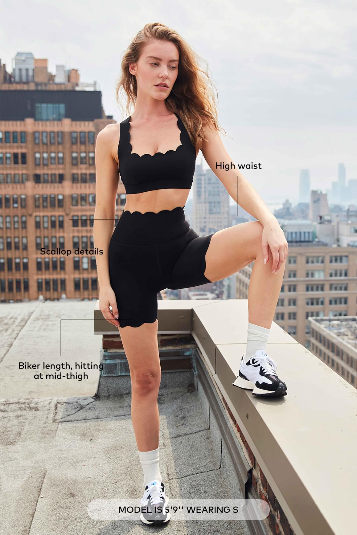 Wiskii High-waist Biker Short