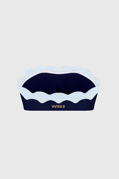 Scallop Contrast Bandeau