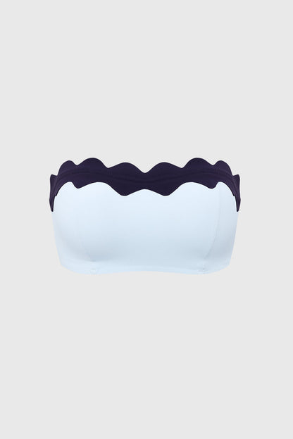 Scallop Contrast Bandeau