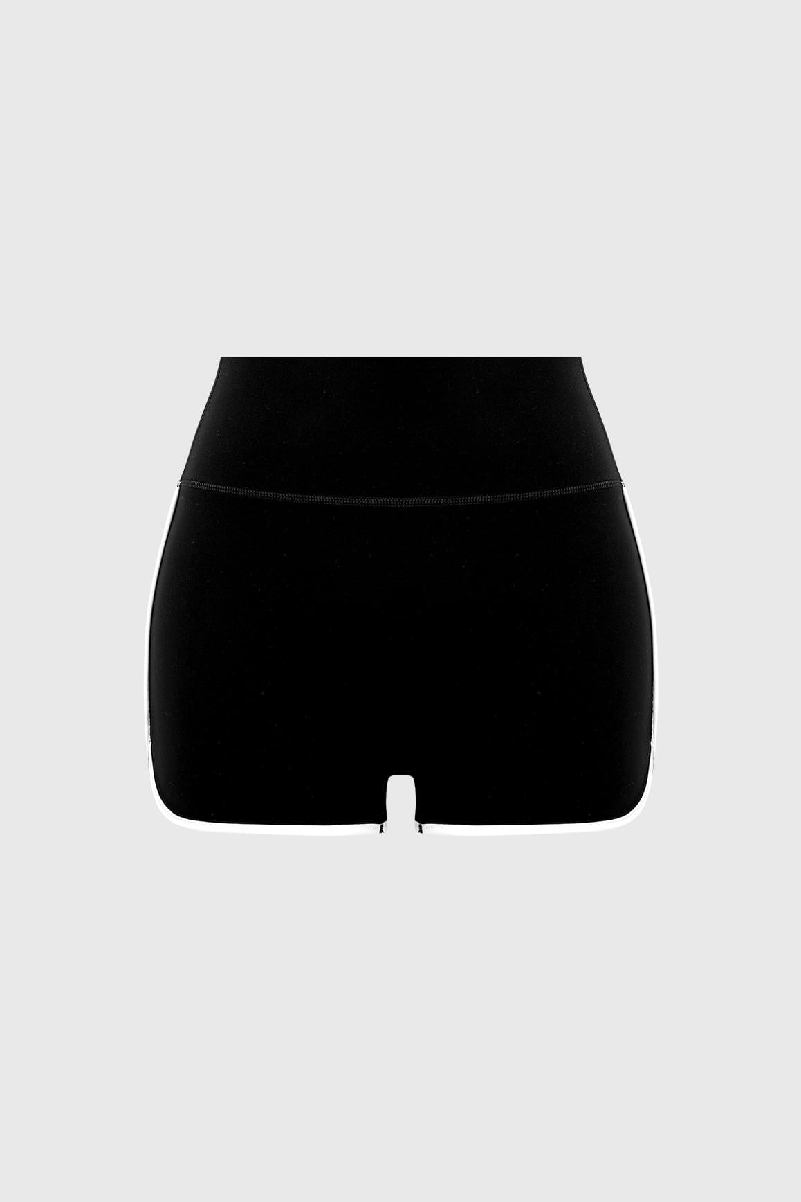 Contrast Piping Scrunch Short