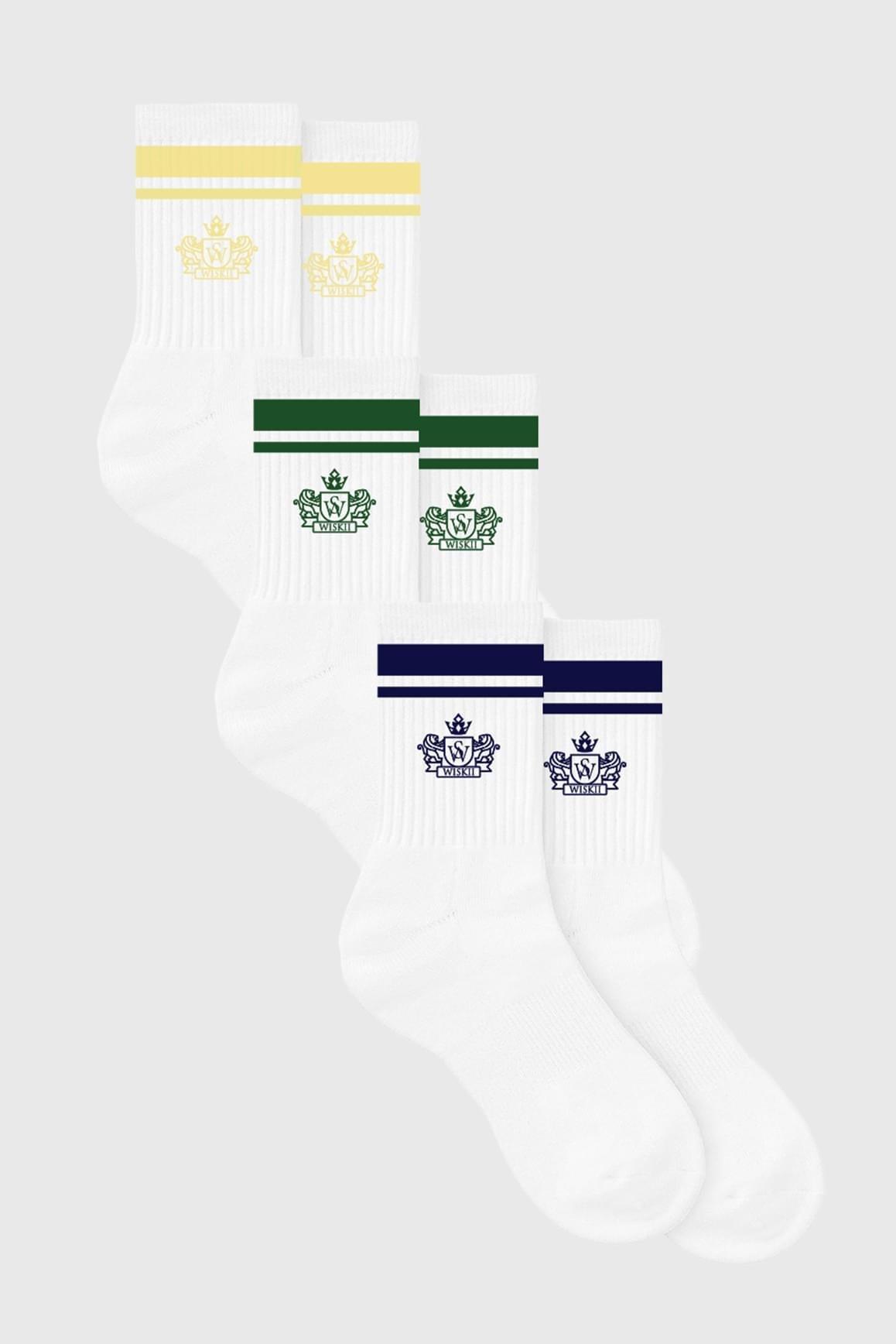 Classic Stripe Varsity Socks 3-Pack