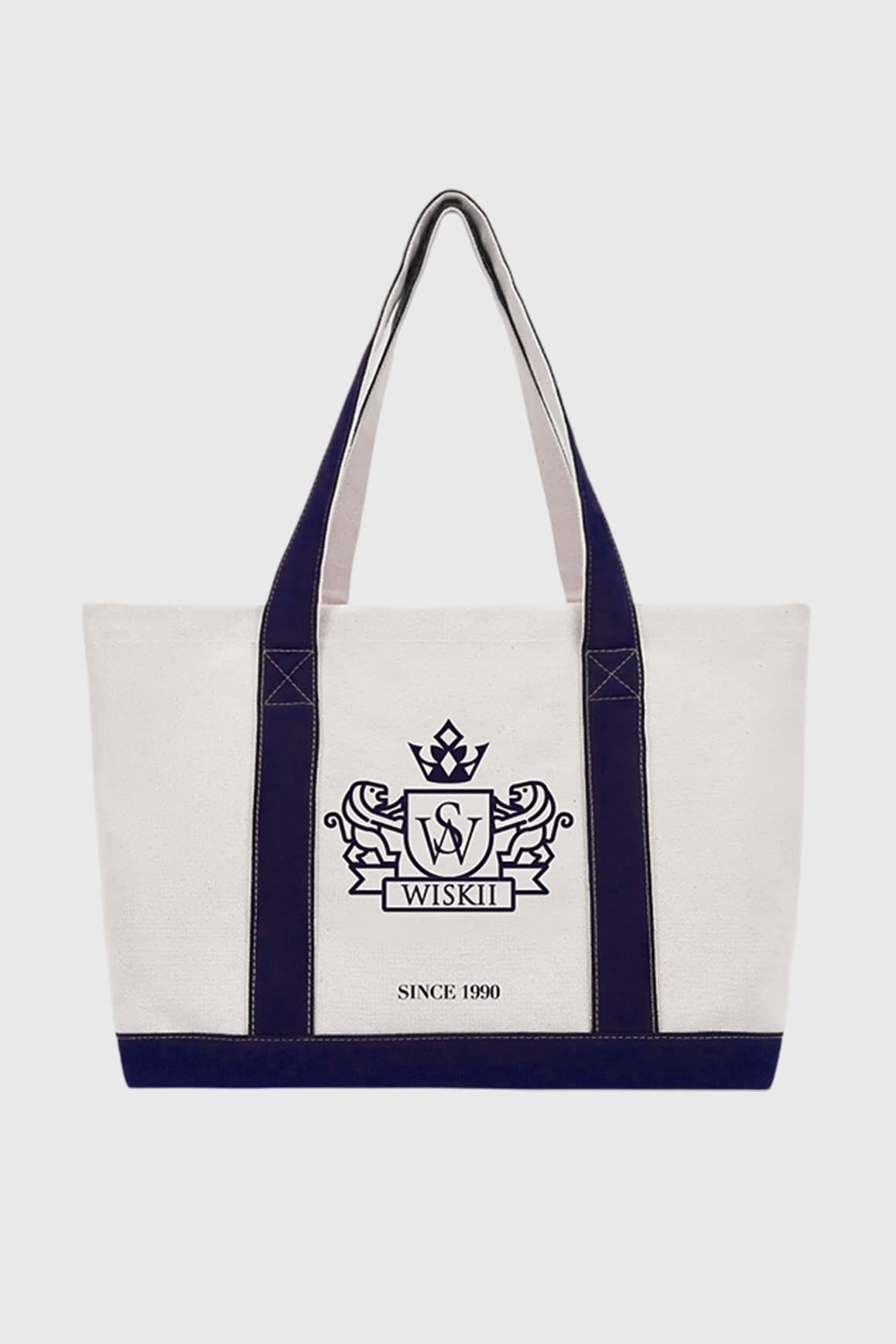 Riviera Canvas Club Tote Bag