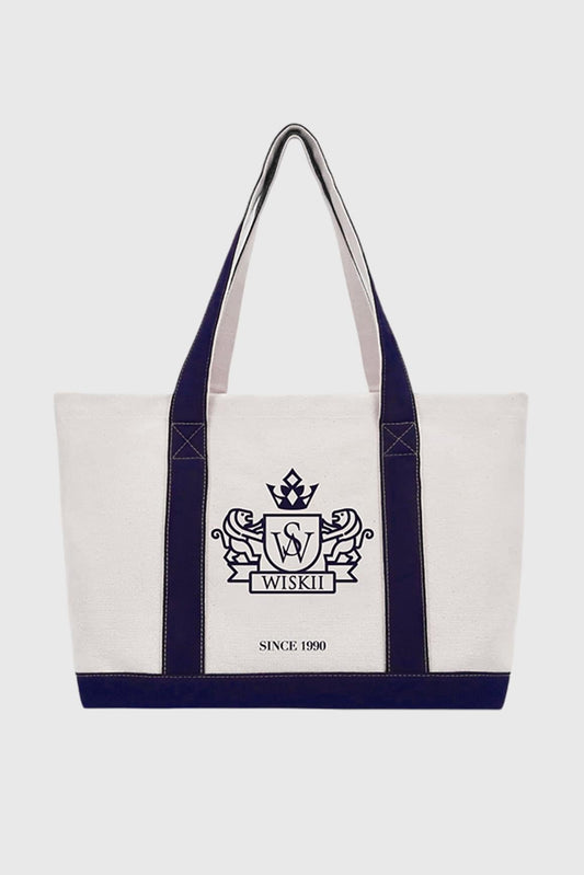 Riviera Canvas Club Tote Bag