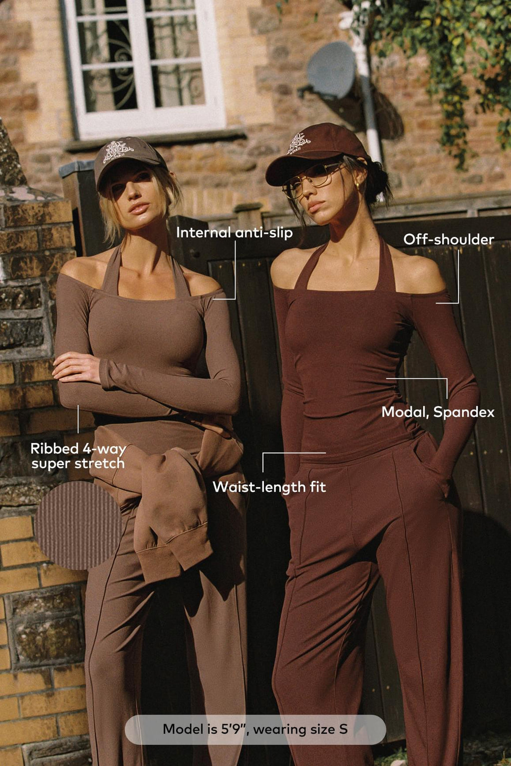 Sculpt Off-Shoulder Top