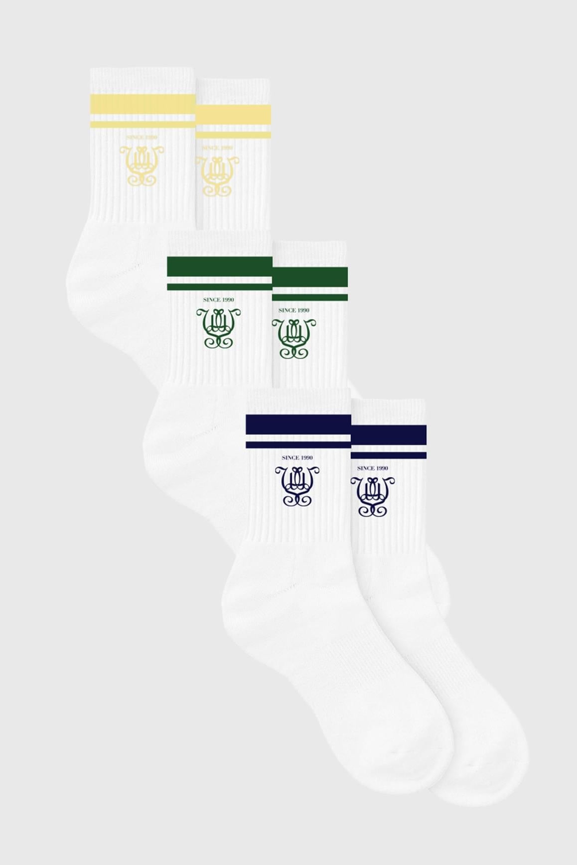 Varsity Tennis Socks 3-Pack