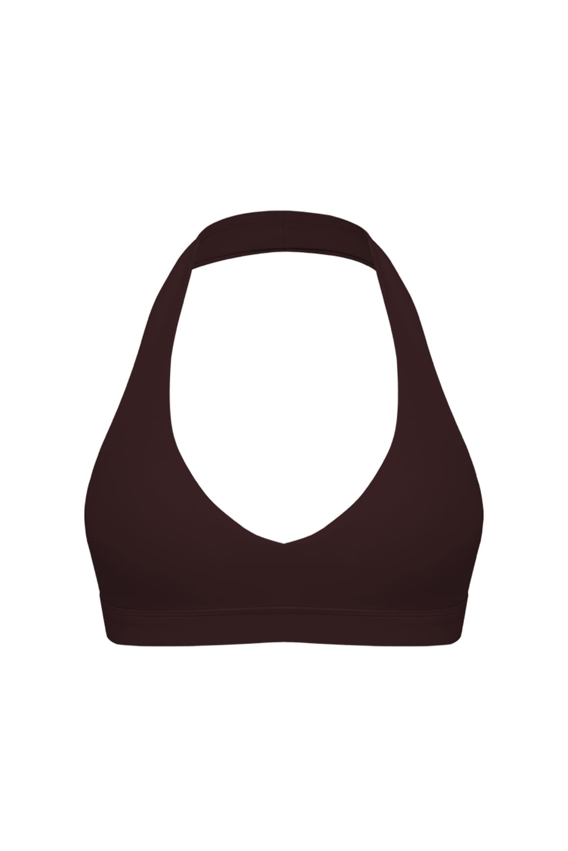 V-Cut Halter Bra