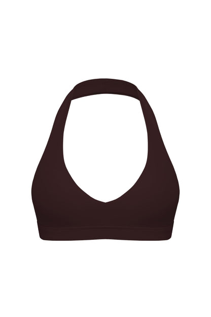 V-Cut Halter Bra