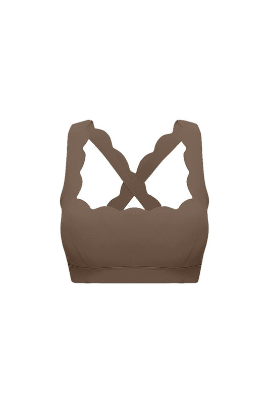 Cross Back Sports Bra
