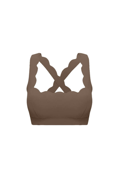 Cross Back Sports Bra