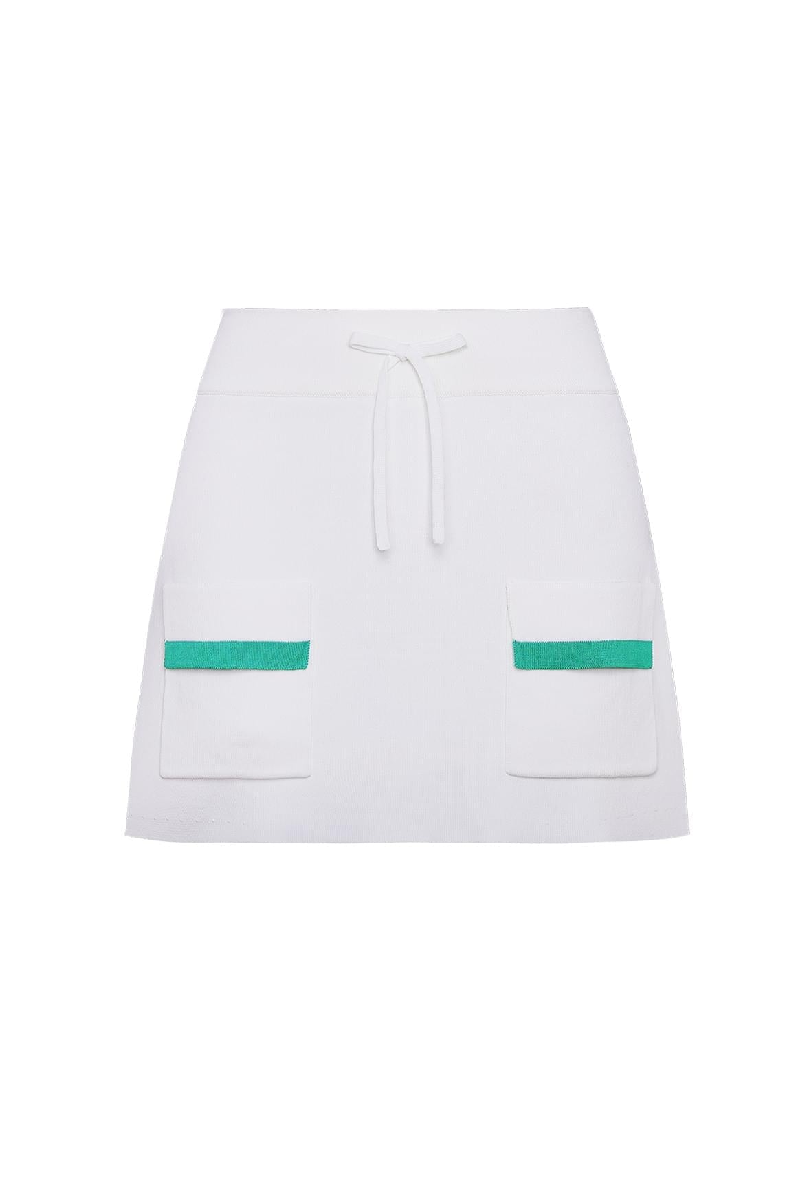 Serene Bow Knit Skirt