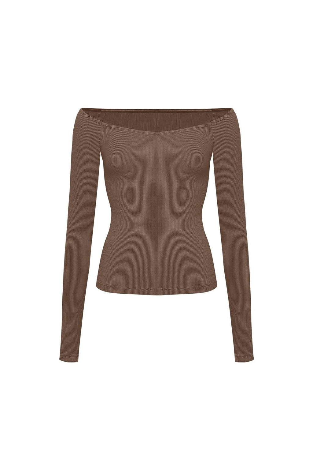 Sculpt Off-Shoulder Top