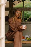 Vivid Asymmetric Long Sleeve Top