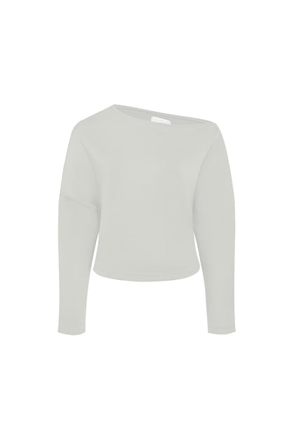Vivid Asymmetric Long Sleeve Top