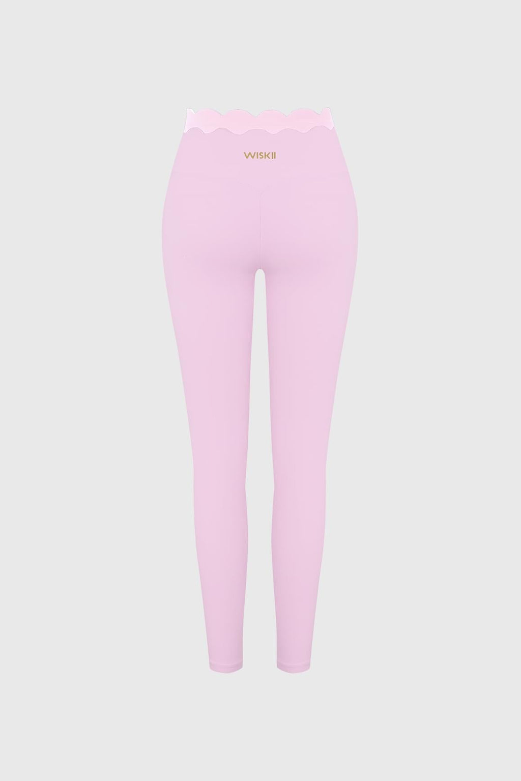 Scallop Contrast Scrunch Legging