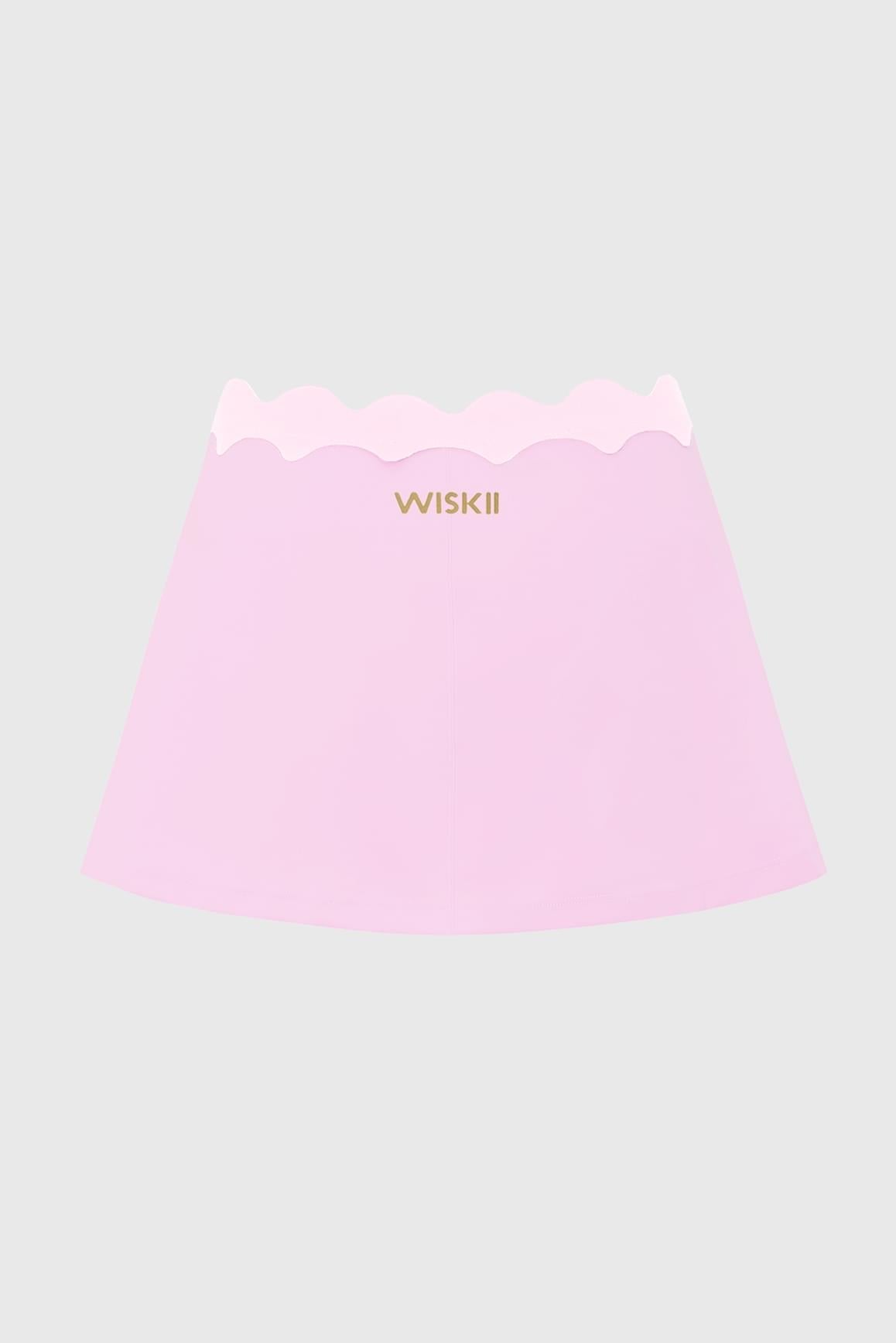Riviera Scallop Contrast Skirt