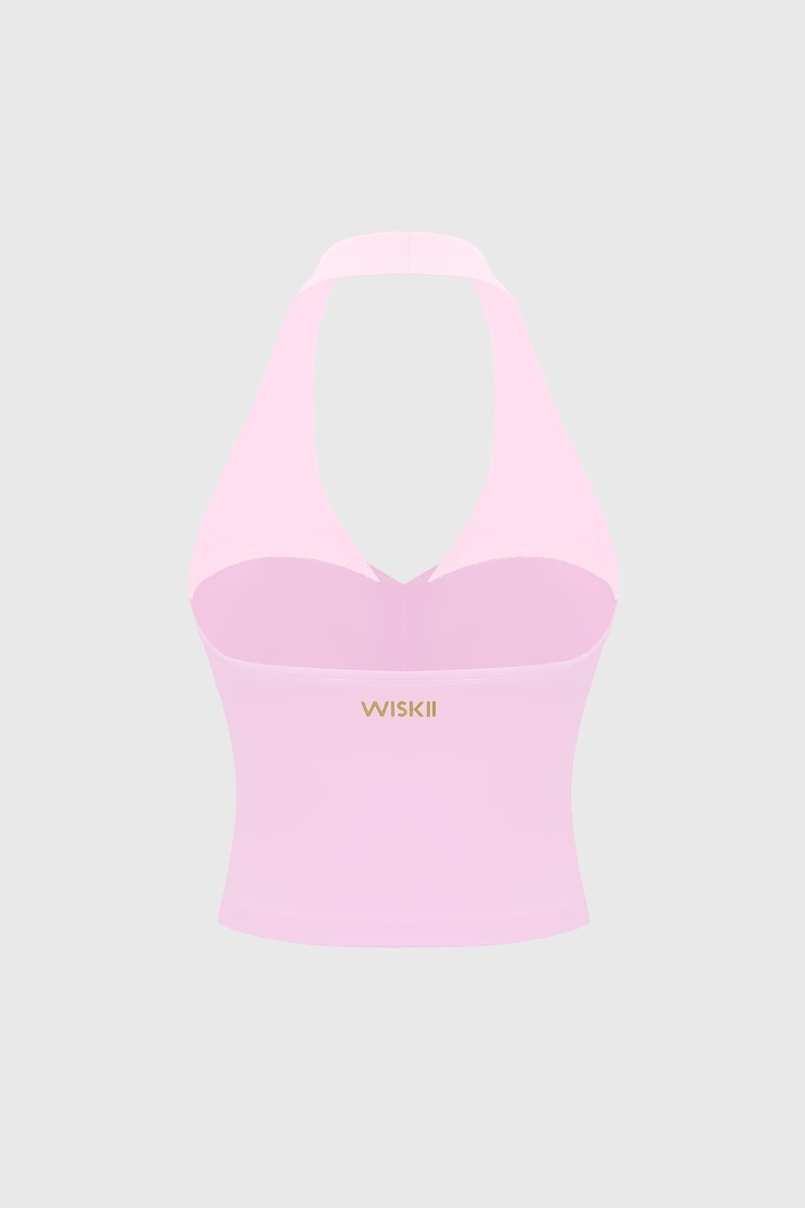 Riviera Contrast Halter Tank
