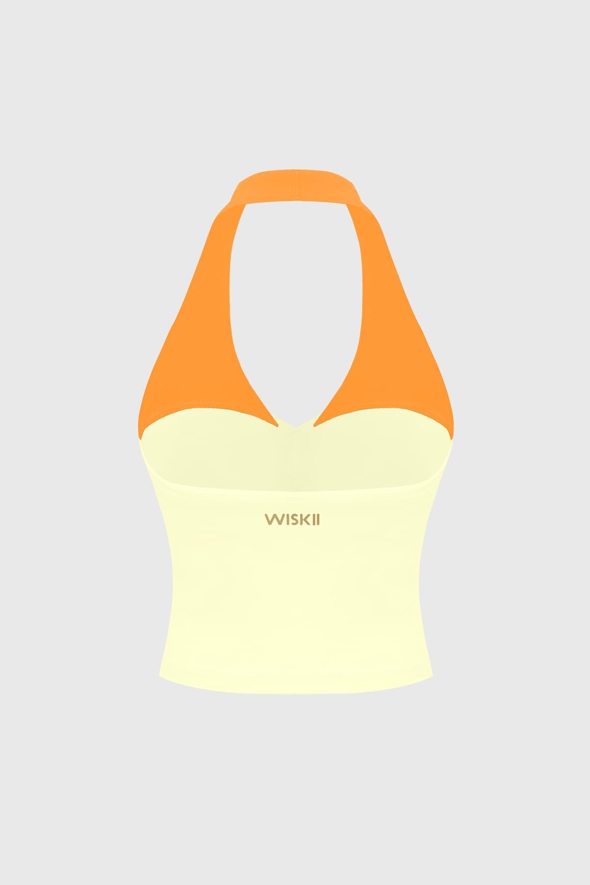 Riviera Contrast Halter Tank