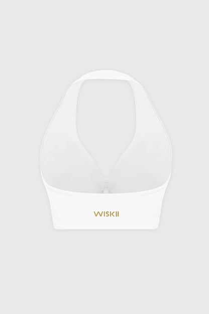Petal Cut Halter Bra