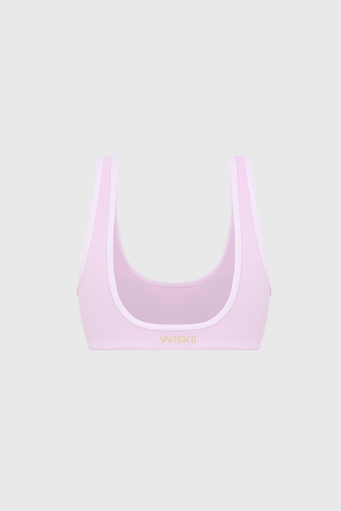 Vintage Contrast Piping Bra