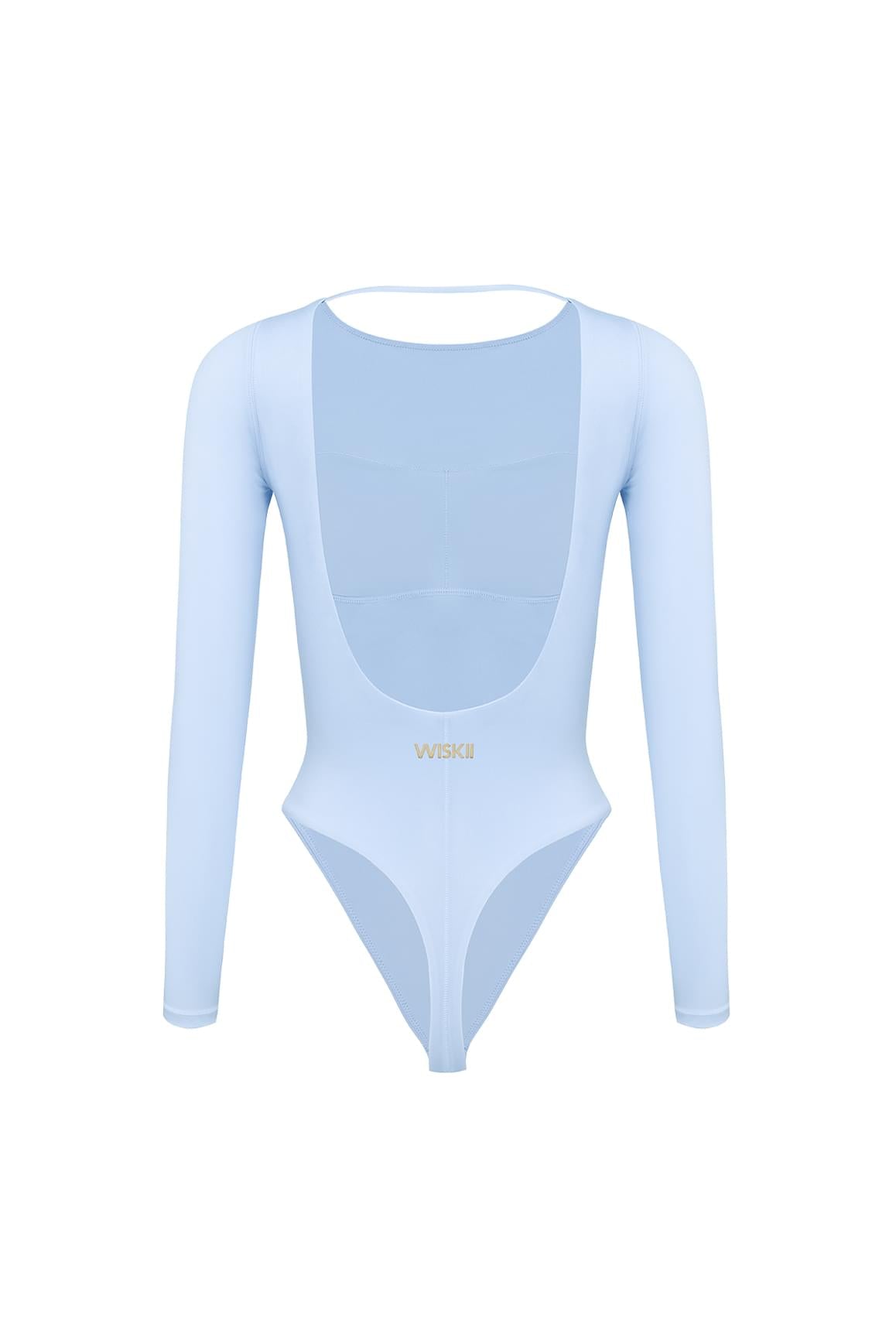 Long Sleeve Open Back Bodysuit