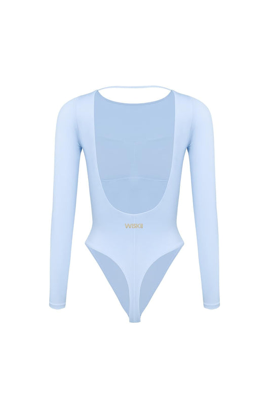 Long Sleeve Open Back Bodysuit