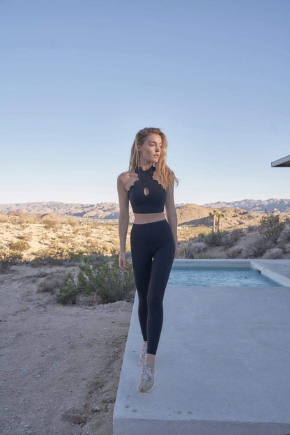 Crisscross Bra & High Waist Training Legging
