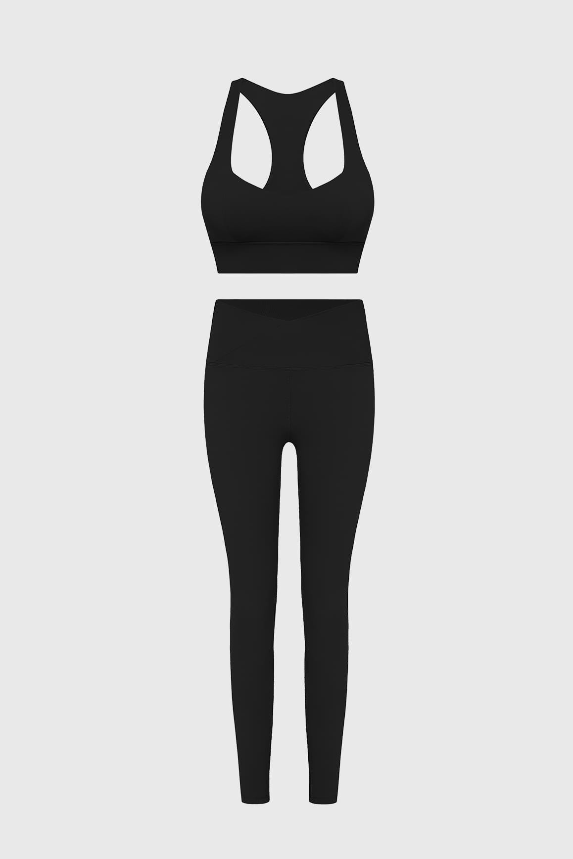 Sweetheart Bra Tank & V-waist Yoga Legging