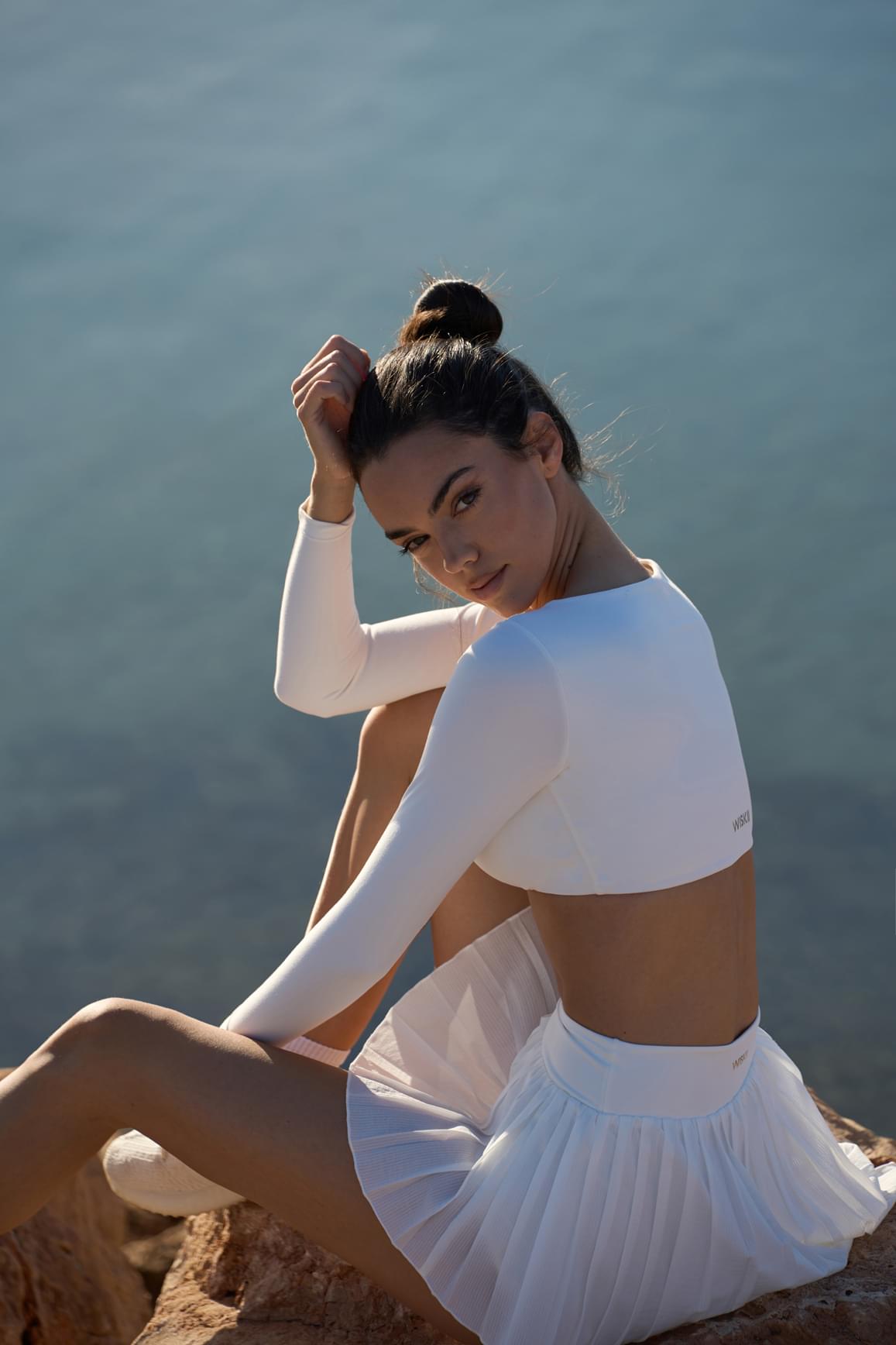 Long Sleeve Ruched Bra