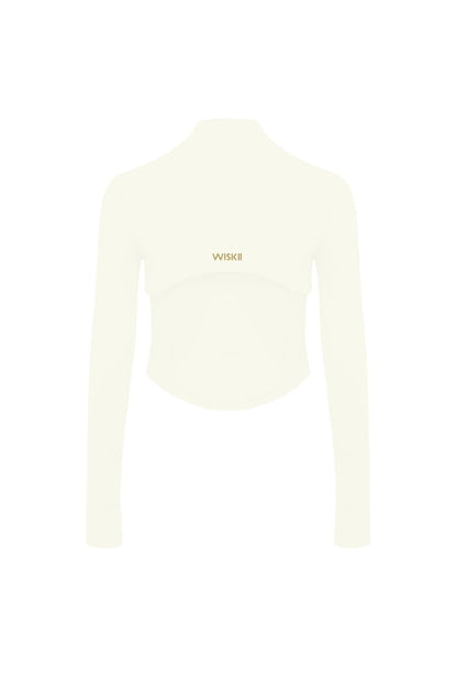Hourglass Cropped Full Zip Jacket
