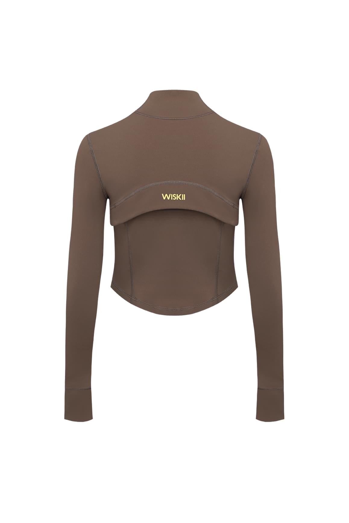 Hourglass Cropped Full Zip Jacket