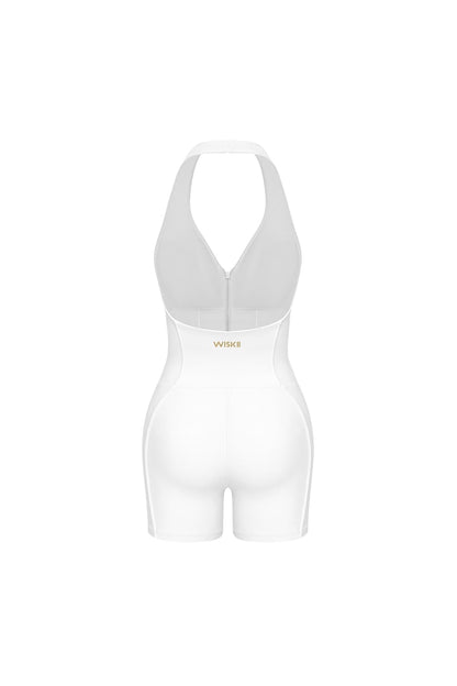 Riviera Hourglass Zip Front Romper