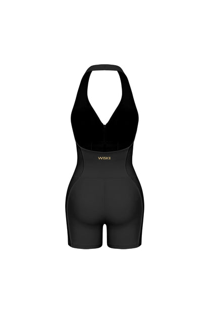 Riviera Hourglass Zip Front Romper