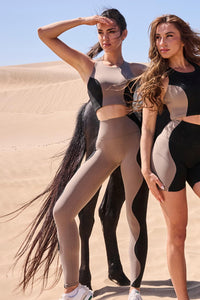 Almond/Black