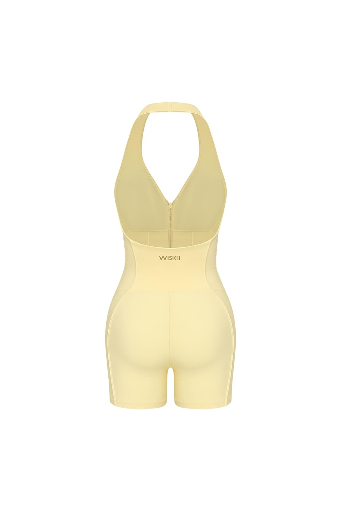Riviera Hourglass Zip Front Romper