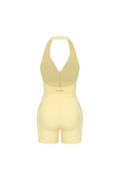 Riviera Hourglass Zip Front Romper