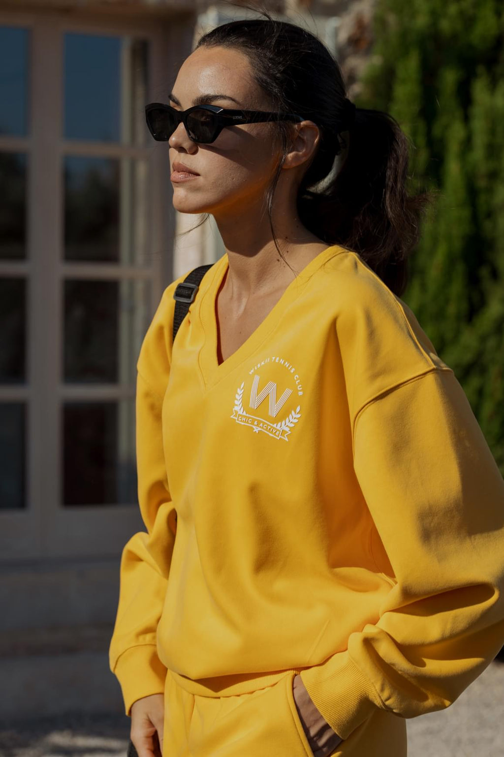 Wiskii Casual V-Neck Sweatshirt