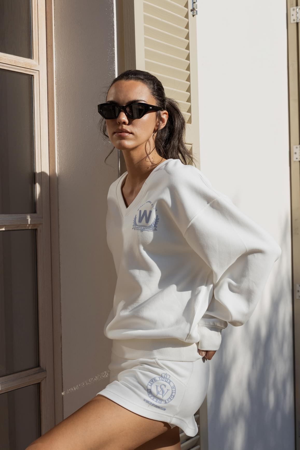 Wiskii Casual V-Neck Sweatshirt