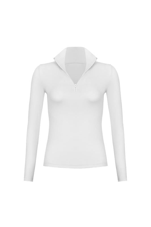 Long Sleeve Half Zip Top