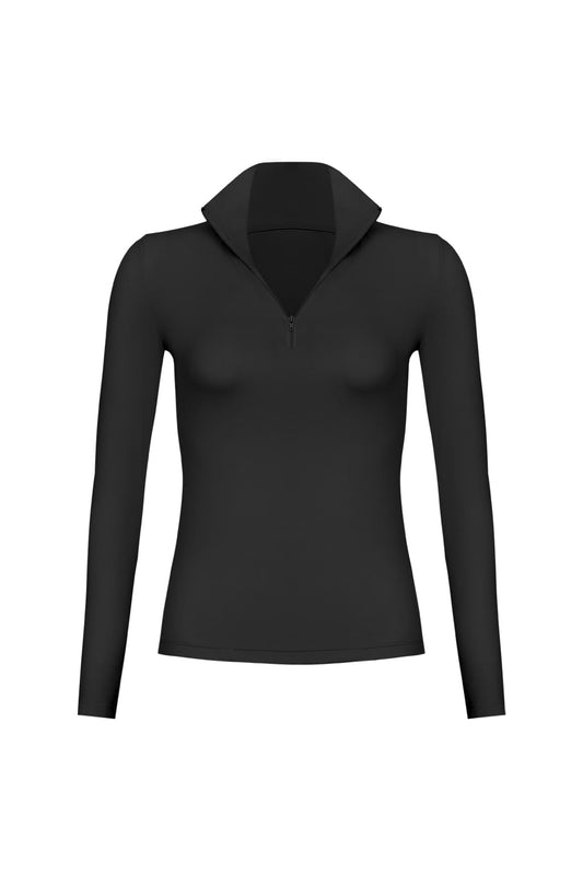 Long Sleeve Half Zip Top