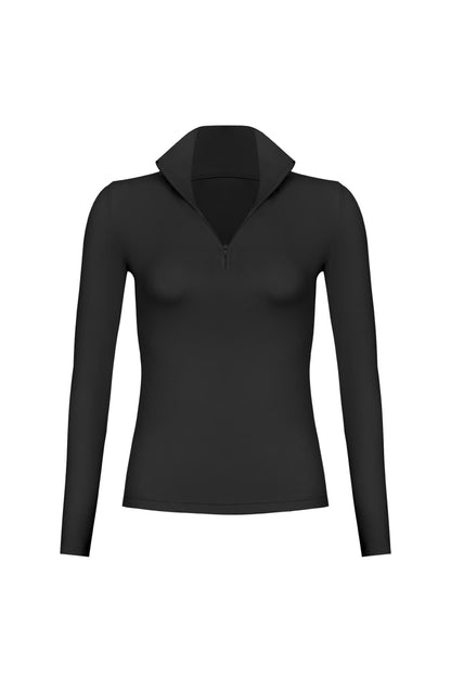 Long Sleeve Half Zip Top