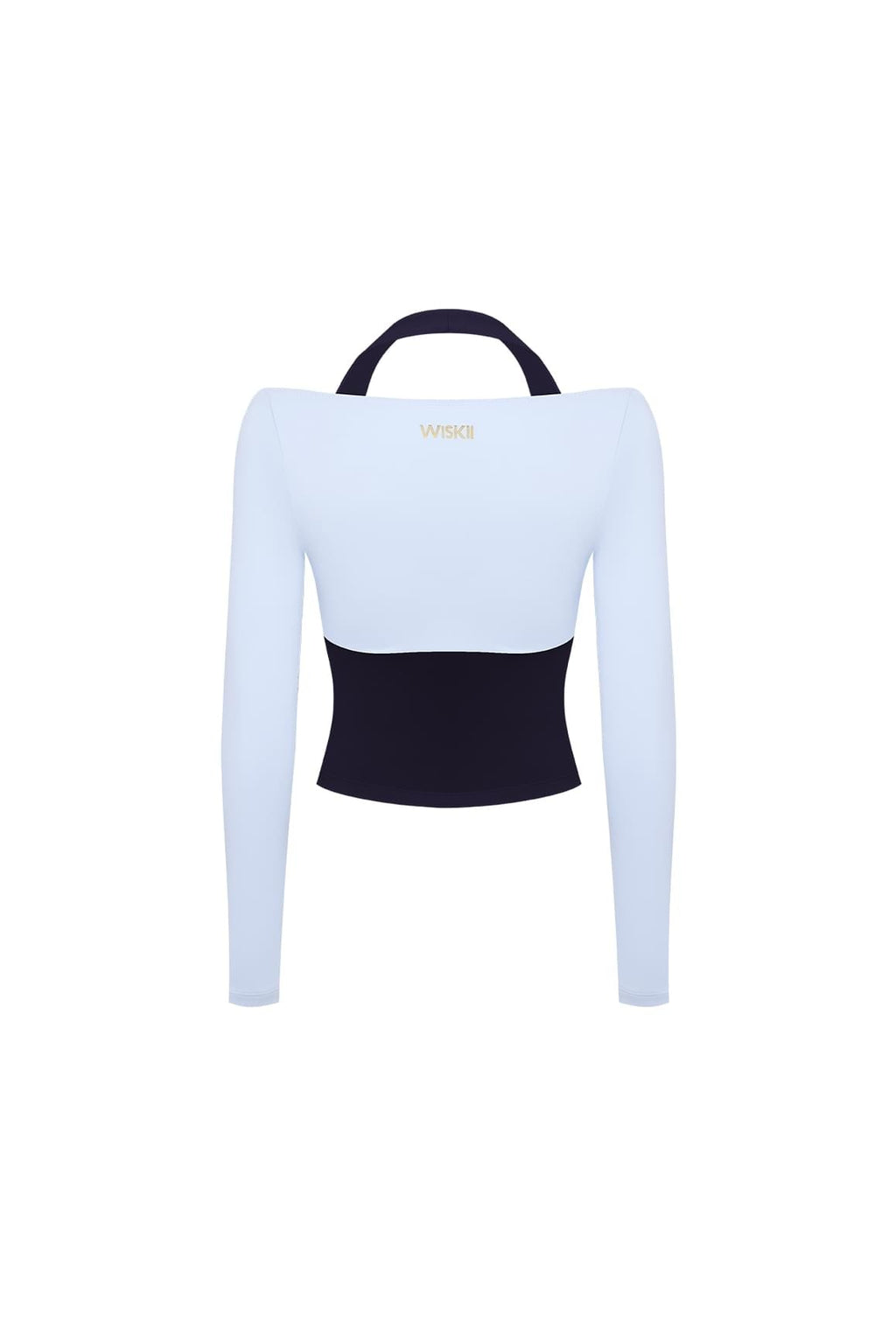 Colorblock One-Piece Long Sleeve Top