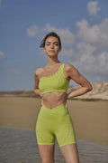 V-waist Laser Cut Sports Short