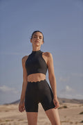 High-Waist Sculpting Biker Short