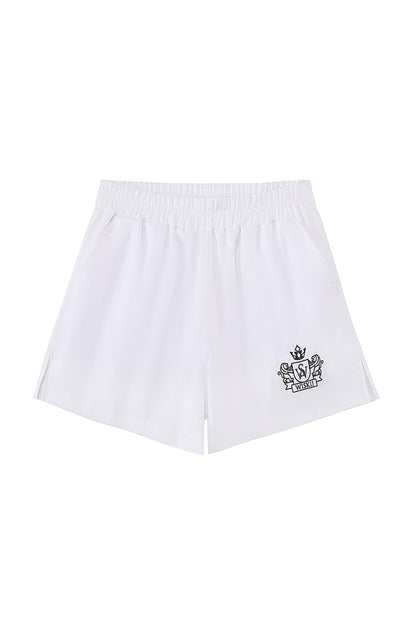 Riviera High Waist Cotton Short