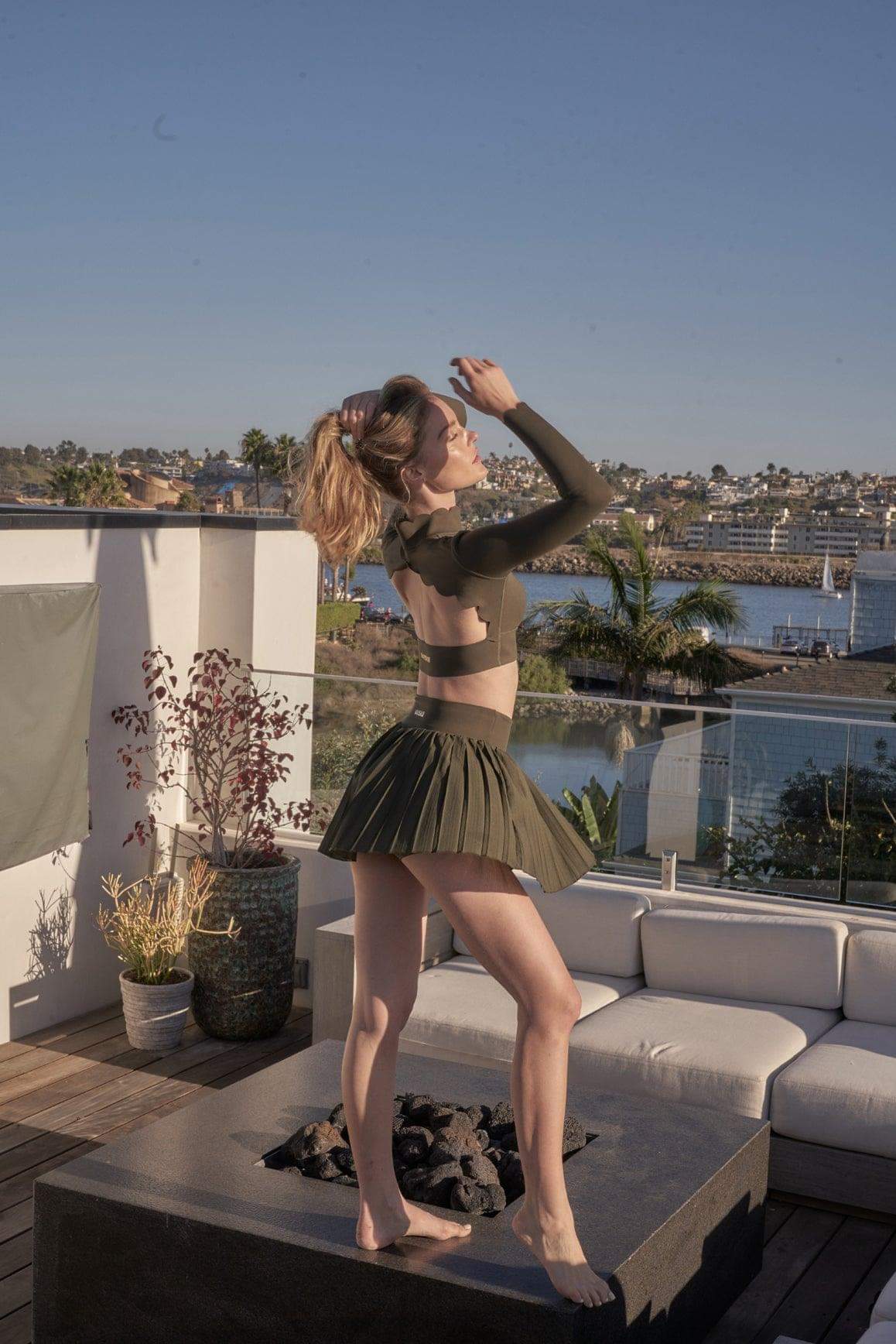 Wiskii Pleated Skirt