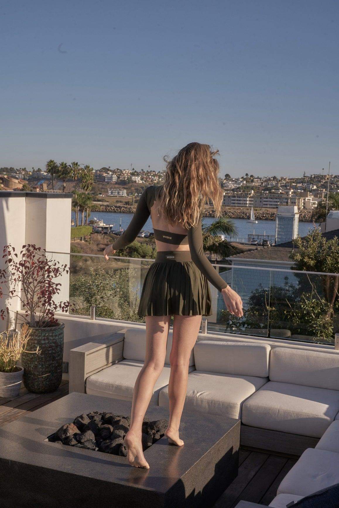 Wiskii Pleated Skirt