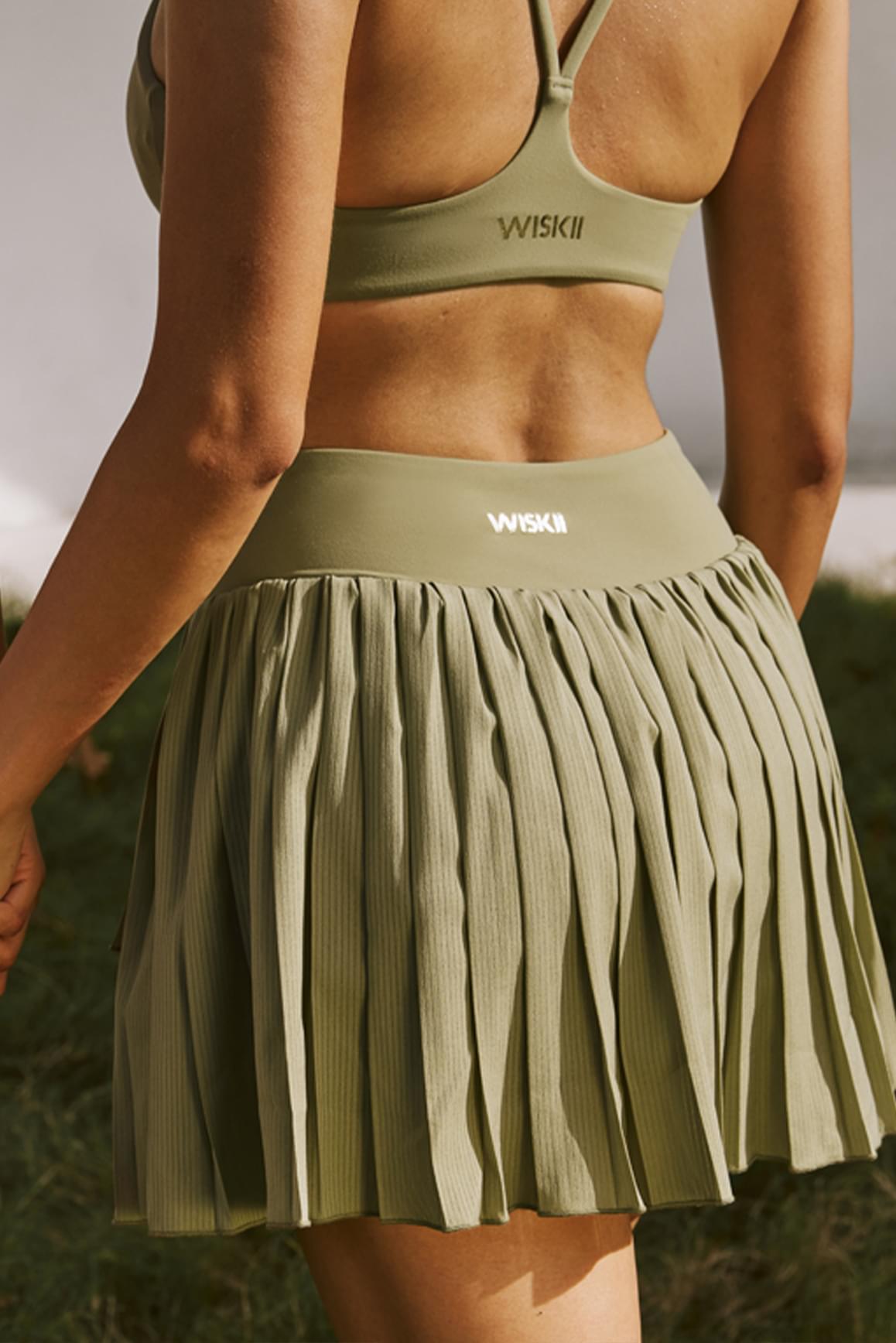 Wiskii Pleated Skirt