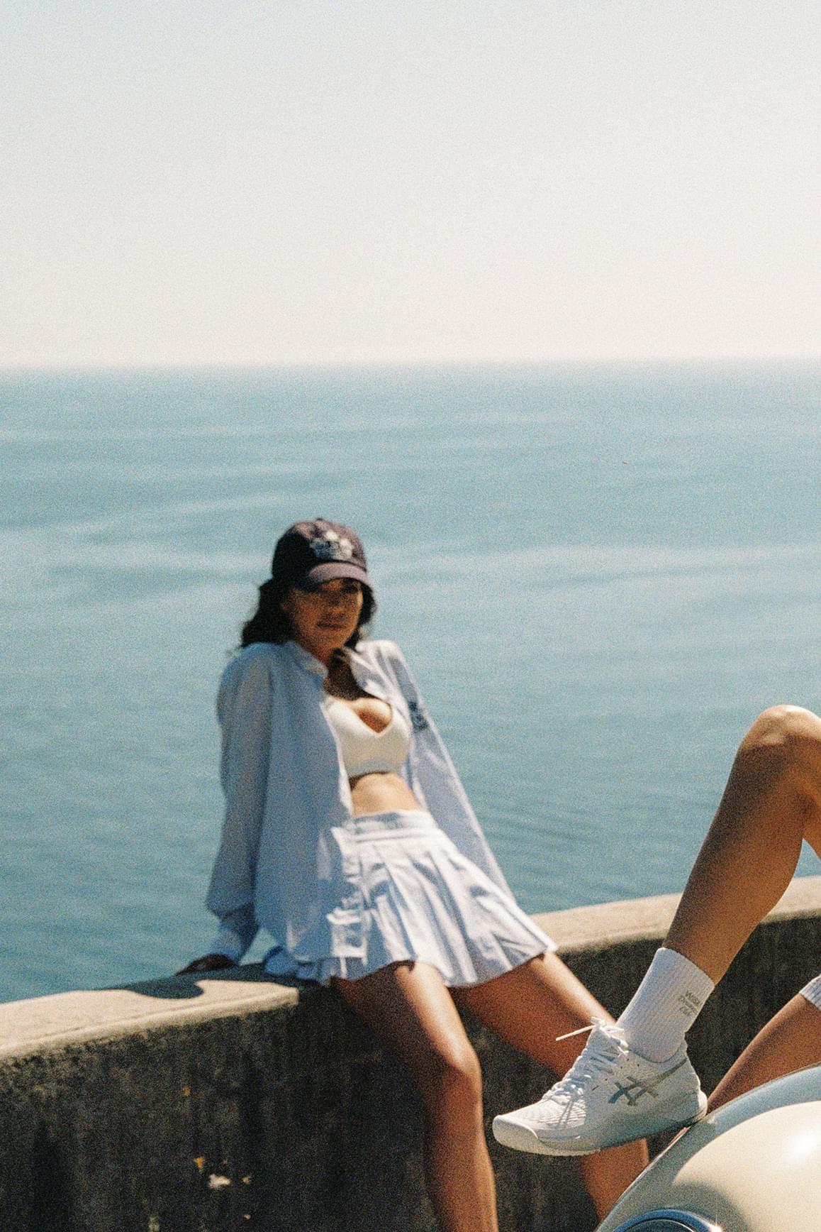 Riviera Relaxed Cotton Shirt & Riviera Pleated Skirt
