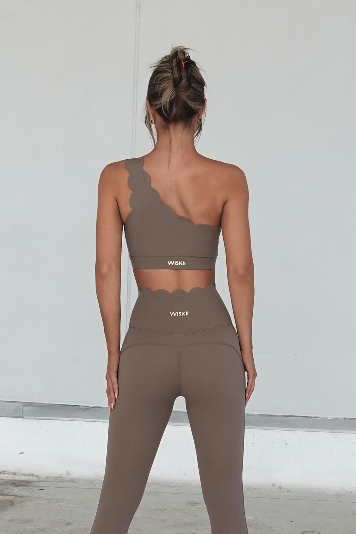 Dynamic One Shoulder Sports Bra
